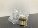 Emtek 2257us4 1.5 in. cylinder floor bumper&