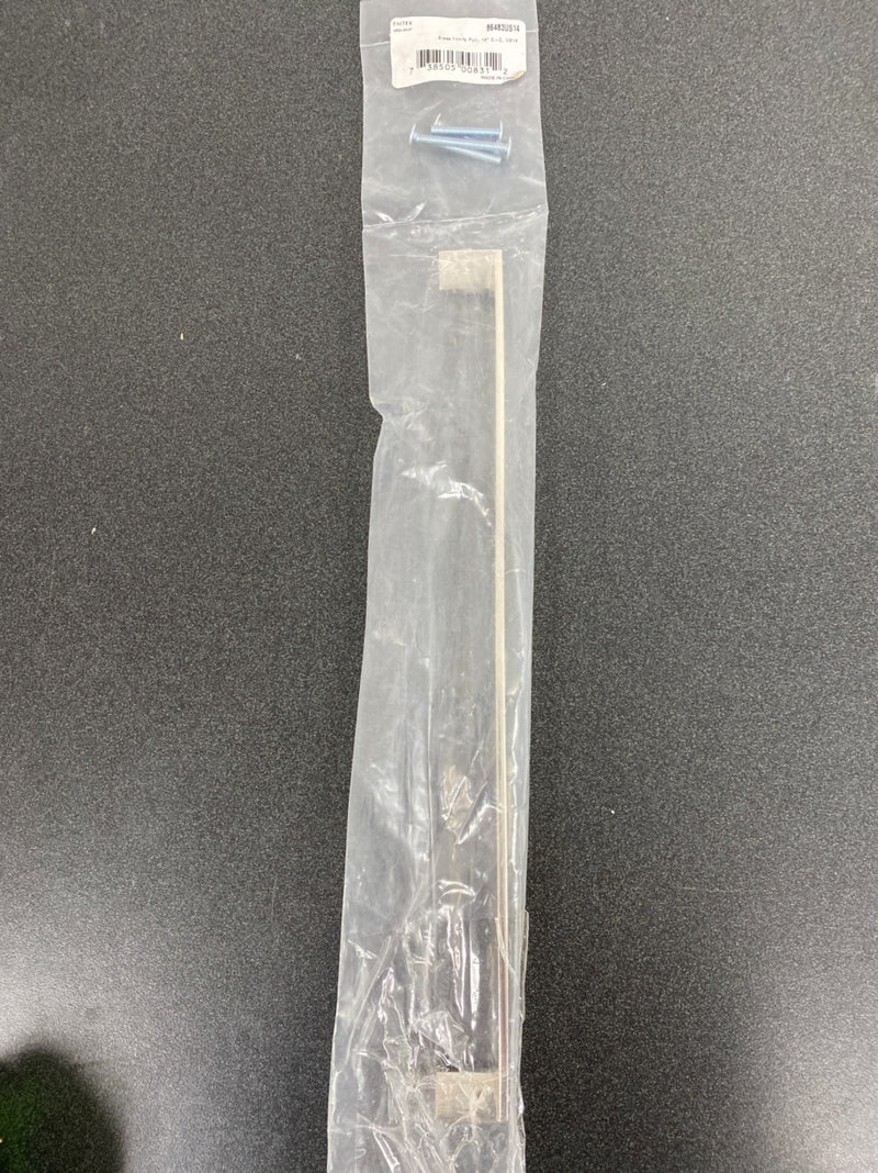 Emtek 86483US14 Trinity 12 Inch Center to Center Handle Cabinet Pull from the Contemporary Collection - Polished Nickel