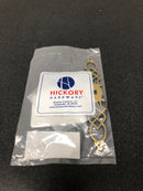 Hickory Hardware P326-LP Manor House Series 5-1/2" Long Traditional Knob Backplate - Lancaster Hand Polished