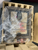 Home decorators collection 7927HDC Palermo Grove 10 in. 1-Light Gilded Iron Farmhouse Kitchen Island Mini-Pendant with Hand Painted Walnut Accents