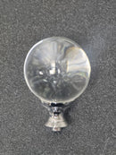 Baldwin 4302260 Crystal 1-3/8 Inch Round Cabinet Knob - Polished Chrome