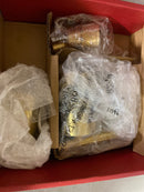 Pfister R89-SNCBG Contempra 2-Handle Stacked Diverter Valve Trim Kit in Brushed Gold (Valve Not Included)