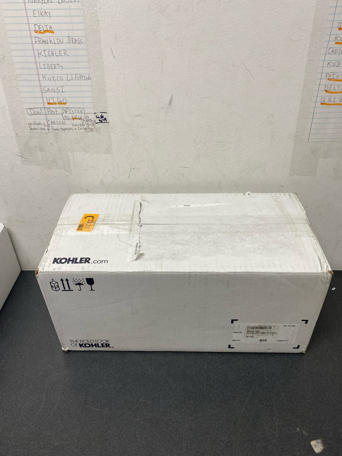 Kohler K-5381-NA 14 in. Rough-In Full Skirt Trap and Attachment System