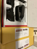 Lockey Sumo GL2 JBMG SUMO Surface Mounted Keyless Entry Single Combination Mechanical Lever Set for Gates - Jet Black Marine Grade