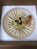 Elegant Lighting LD6802D14G Addison 3 Light 14" Wide Chandelier - Gold