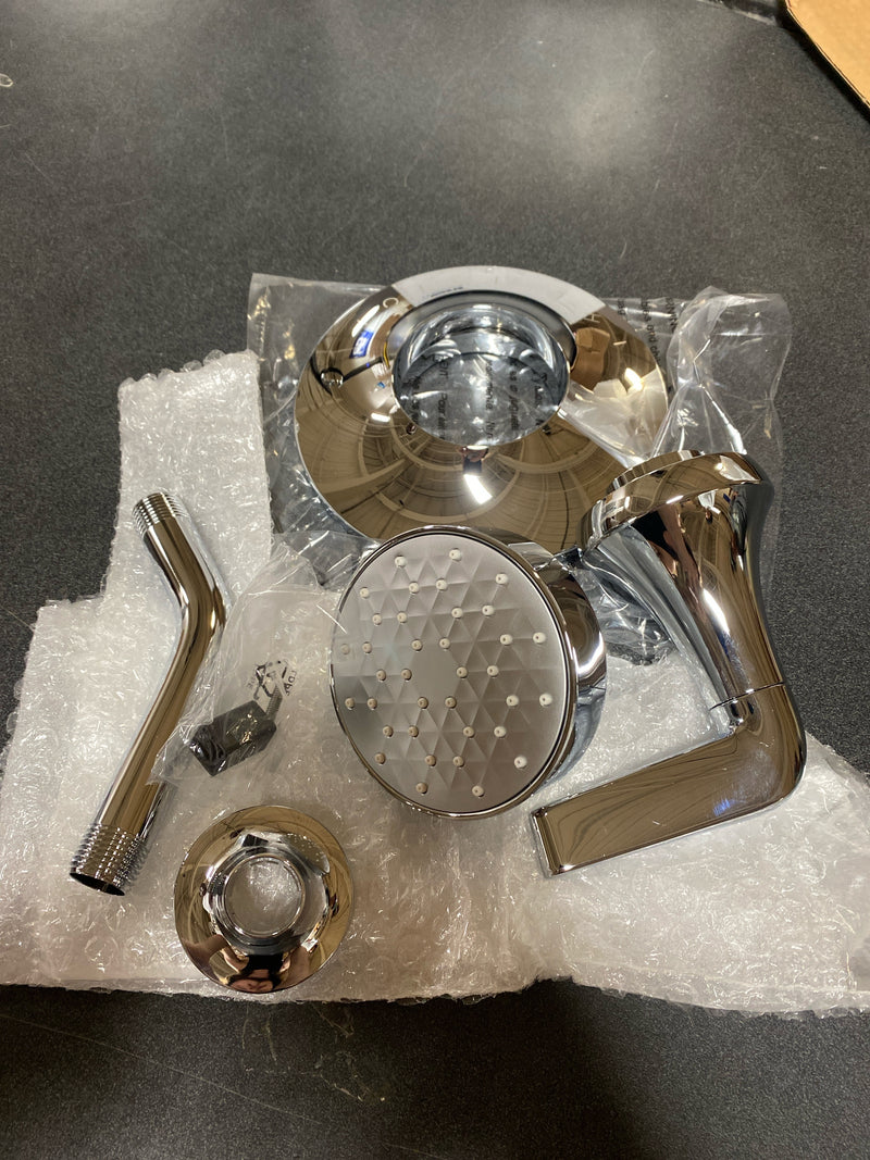 Kohler K-TS22028-4-CP Tempered Shower Only Trim Package with 1.75 GPM Single Function Shower Head - Polished Chrome
