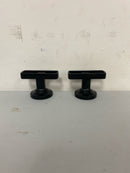 Brizo Kintsu: Widespread Pull-Down Faucet Knob Handle Kit - HK007-BL