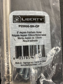 Liberty P23858-SN-CP Athens 5-1/16 in. (128mm) Center-to-Center Satin Nickel Aegean Bar Drawer Pull