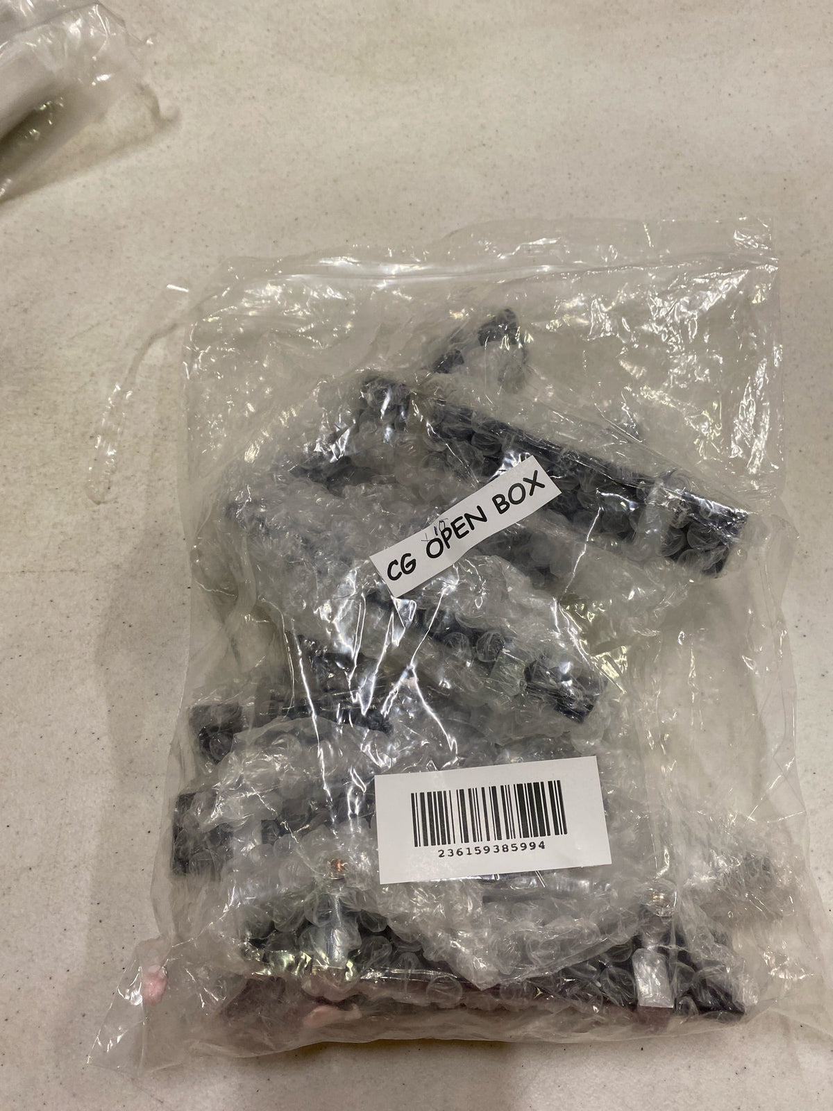 10 PK Sietto P-1903-5.5 Adjustable Center to Center 5-1/2"L Handle Black/Chrome