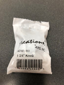 Alno A2801-MB Vita Bella 1-3/4" Modern Smooth "T" Bar Cabinet Knob / Drawer Bar Knob - Matte Black