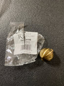 Top Knobs TK3341HB Brockwell 1-1/4 Inch Round Cabinet Knob - Honey Bronze