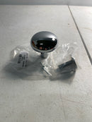 Nostalgic Warehouse 733150 New York Solid Brass Single Dummy Door Knob - Bright Chrome