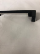 Top Knobs TK261BLK Modern Metro 9 Inch Center to Center Handle Cabinet Pull from the Sanctuary II Collection - Flat Black