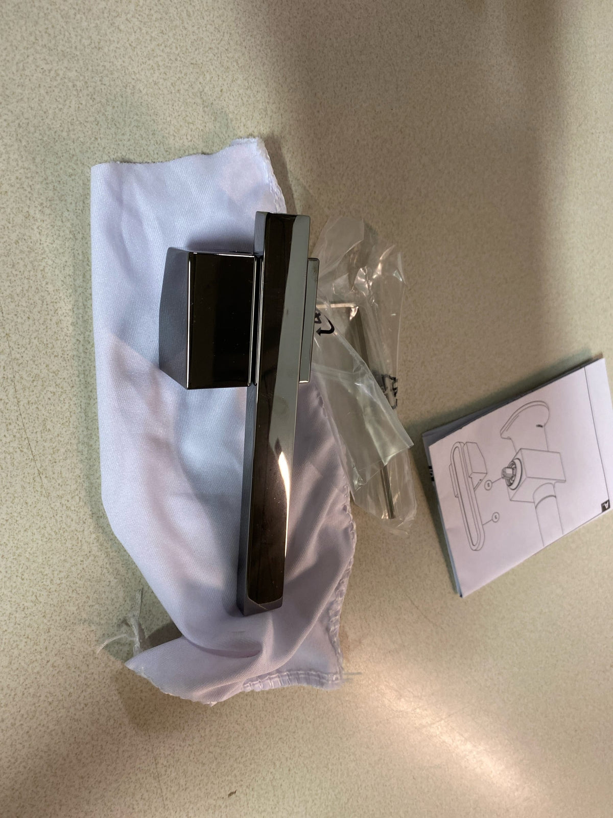 Brizo HLK023-BNX Frank Lloyd Wright Offset Lever Handle Kit - Kitchen Faucet - Brilliance Black Onyx