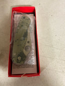 Spyderco Para Military 2 Signature Camo Knife with 3.42" CPM S45VN Steel Blade and Durable G-10 Handle - PlainEdge - C81GPCMO2