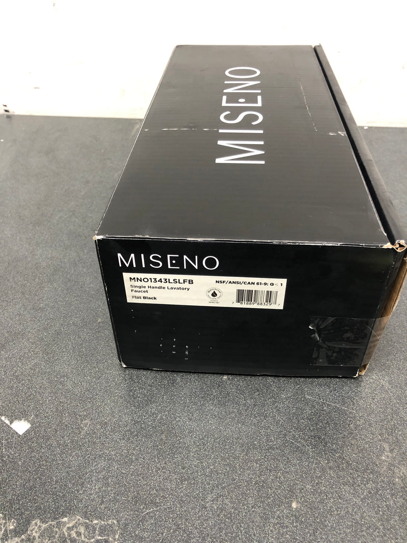 Miseno Mno1343lsl Mia 1.2 GPM Single Hole Bathroom Faucet - Black