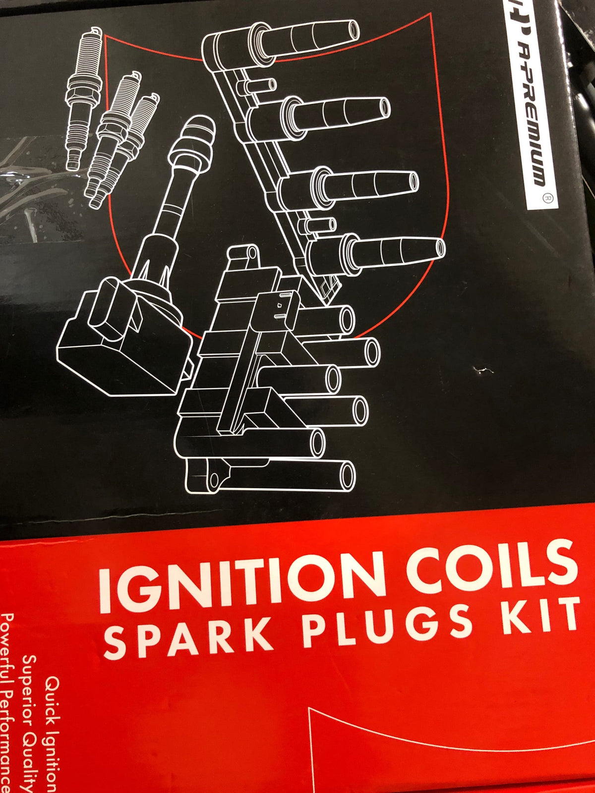 A Premium Ignition Coils Spark Plugs Kit ICK65100i-4-C Brand New 09-10 T Corolla