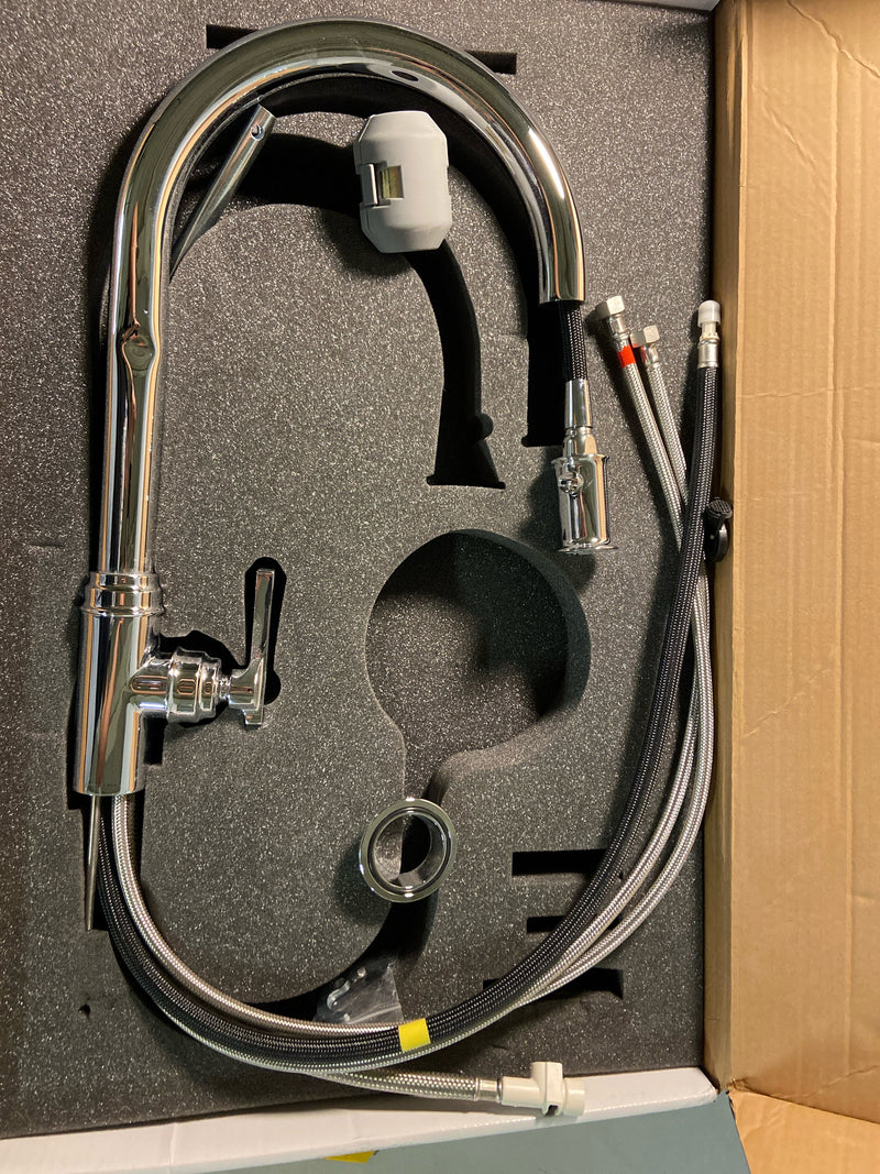 Perrin and Rowe U.SB55D1LMAPC Southbank 1.8 GPM Single Hole Pull Down Kitchen Faucet - Polished Chrome