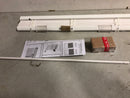 Unbranded 10793478351138 White Cordless Room Darkening Vinyl Mini Blinds with 1 in. Slats-24.5 in. W x 72 in. L (Actual Size 24 in. W x 72 in. L)