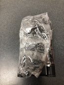 Emtek 92014FB 4" x 4" Square Corner Plain Bearing Mortise Hinge - Pair - Flat Black