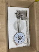 Visual Comfort CW1121MBKPN Wellfleet 9" Tall Wall Sconce - Midnight Black / Polished Nickel