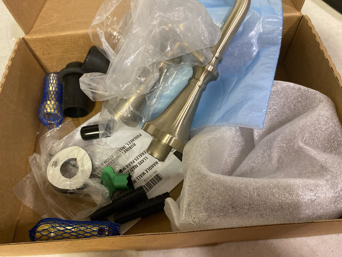 Moen TS44105BN Colinet 1.2 GPM Wall Mounted Widespread Bathroom Faucet - Brushed Nickel