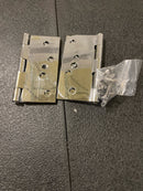 Deltana S44058TT26-RH 4" x 4" 5/8" Radius Corner Plain Bearing Mortise Hinge - Pair - Chrome