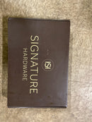 Signature Hardware 955162-LV Lexia Deck Mounted Roman Tub Filler with Hand Shower - Less Rough-In Valve - Brushed Nickel