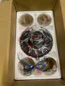 4-light Antique Bronze Ceiling Fan