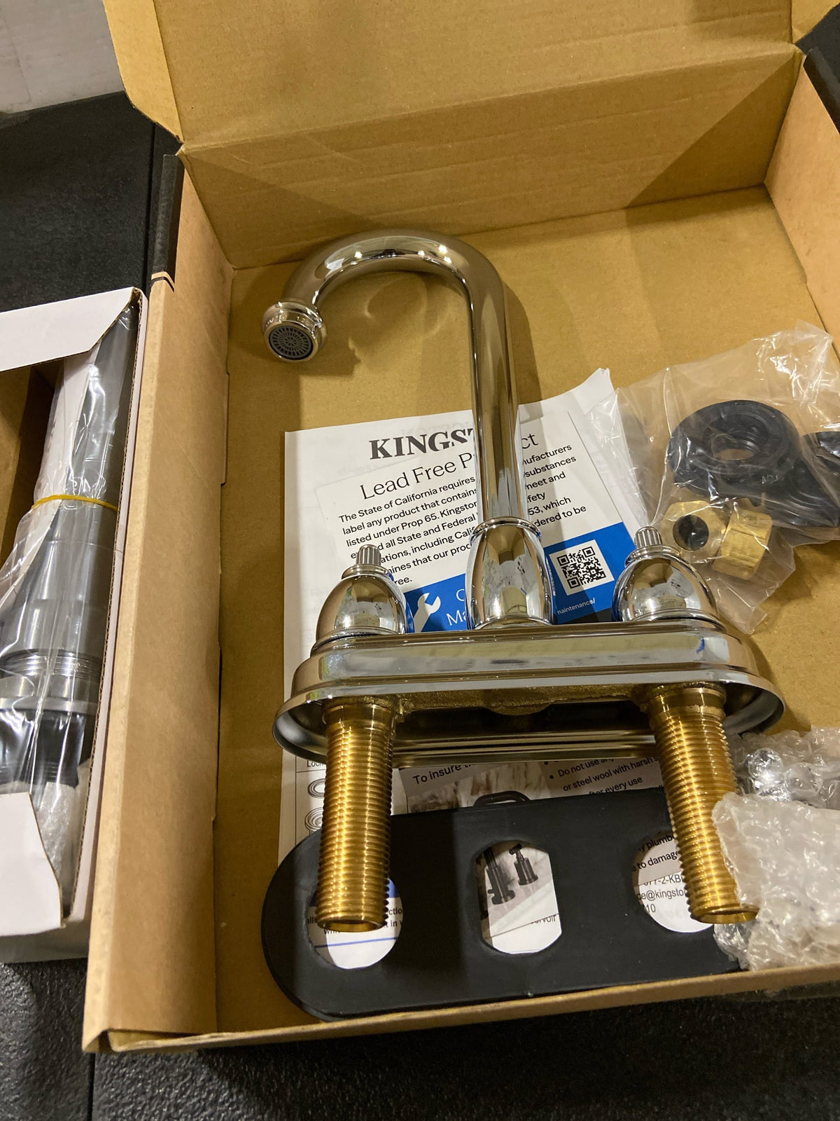 Kingston Brass KB3611NL Vintage 1.2 GPM Centerset Bathroom Faucet with Pop-Up Drain Assembly - Polished Chrome
