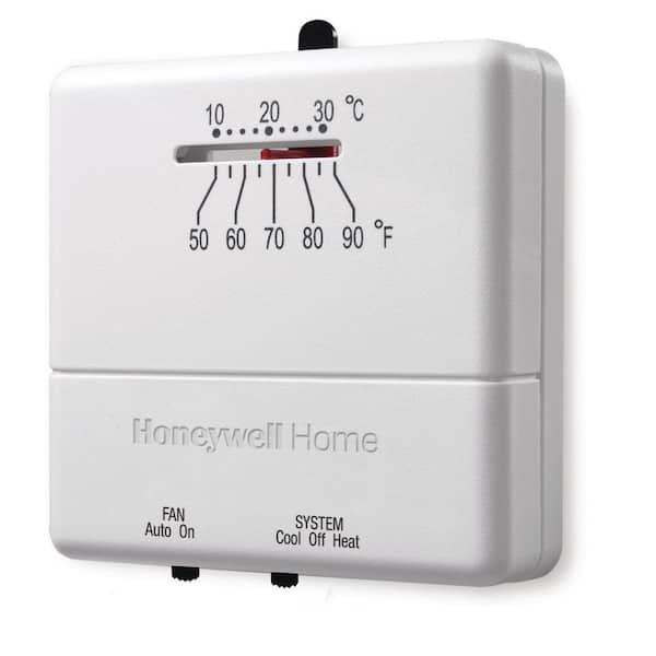 Honeywell home CT31A Economy Non-Programmable Thermostat with 1H/1C Single Stage Heating and Cooling