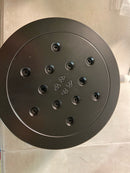 Brizo 87435-BLSL Litze 1.75 GPM Multi Function Shower Head - Matte Black / Luxe Steel