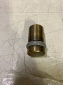 Deltana UFB5000U5 Solid Brass 2" Universal Floor Bumper Door Stop / Door Bumper - Antique Brass