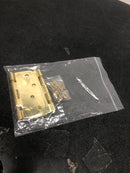 Deltana S44R5BB3 Ball Bearing 4" x 4" Ball Bearing 5/8" Radius Corners Mortise Hinge - Pair