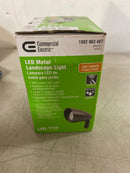 Commercial electric LSPM-7W01 7Watt 550 Lumens CE Hardwired Bronze Integrated LED Landscape Flood Light