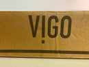 Vigo VG04075 Cypress 21" L x 14" W x 5" H Rectangular Concrete Vessel Bathroom Sink - Gray