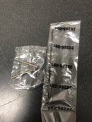 Baldwin FDROUTAR150 Round Non-Turning Two-Sided Dummy Door Knob Set with Arch Rose - Satin Nickel