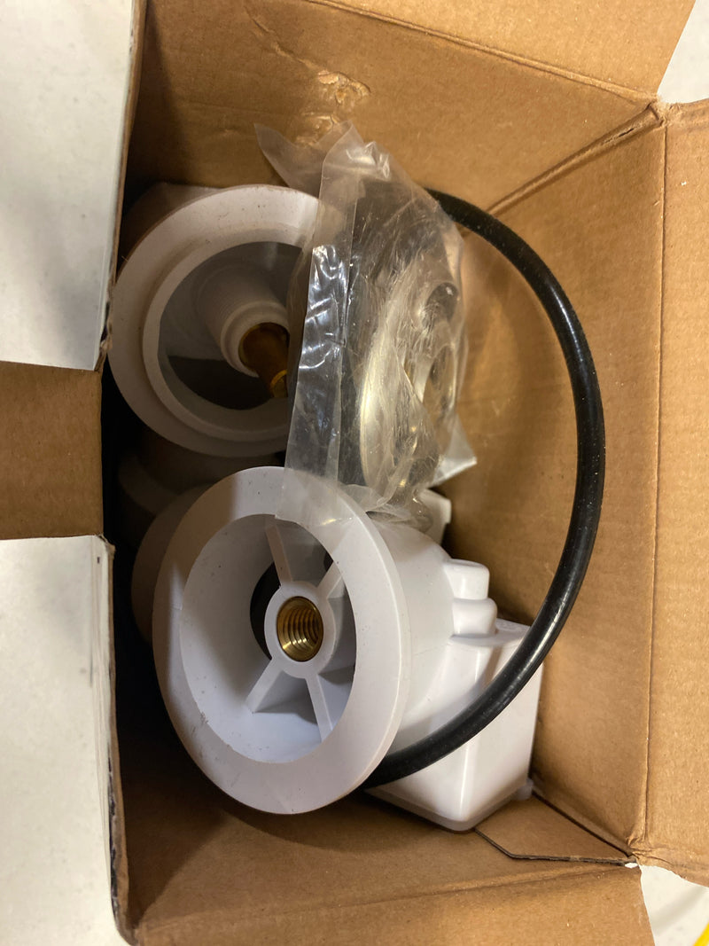 Signature Hardware 446730 PVC Cable Drain and Overflow for 17" - 22" Deep Alcove Tubs - Chrome