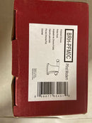 Pfister BRH-PFM0C Pfirst Modern Double Robe Hook Rack with 2 Hooks - Polished Chrome