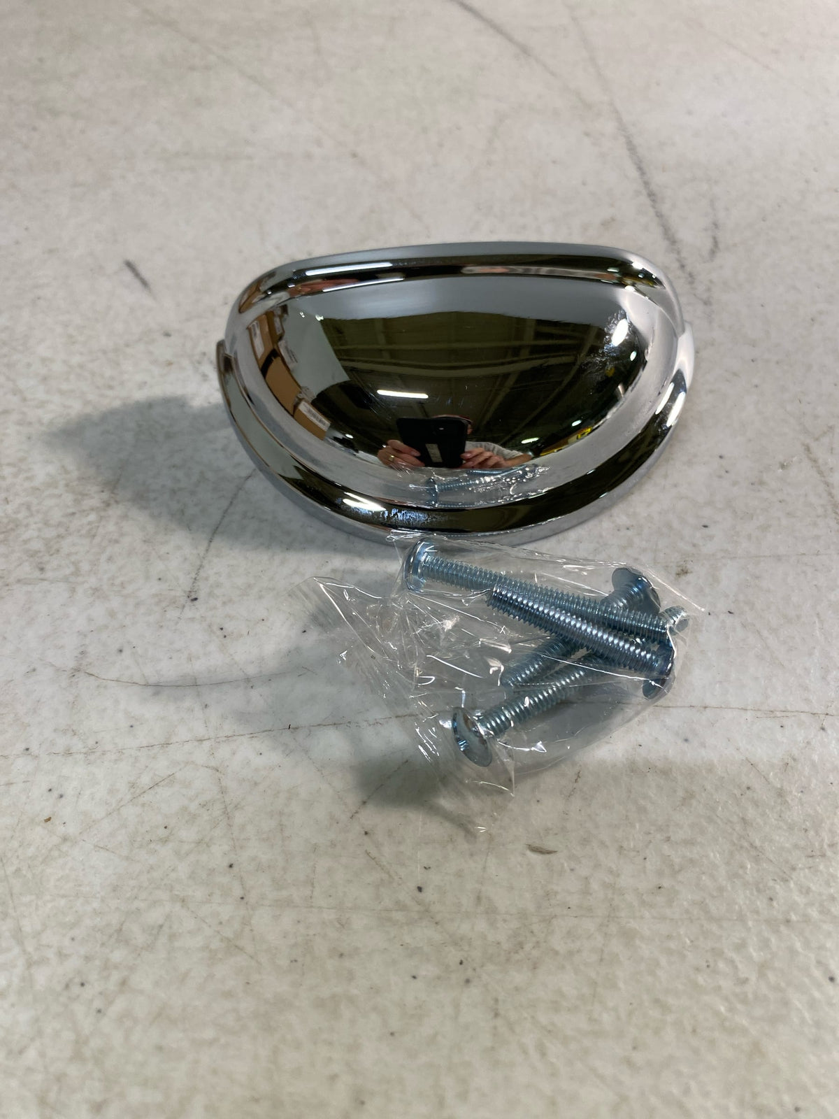 Amerock | Cabinet Cup Pull | Polished Chrome | 3 inch (76 mm) Center to Center | Cup Pulls | 10 Pack | Drawer Pull | Drawer Handle | Cabinet Hardware