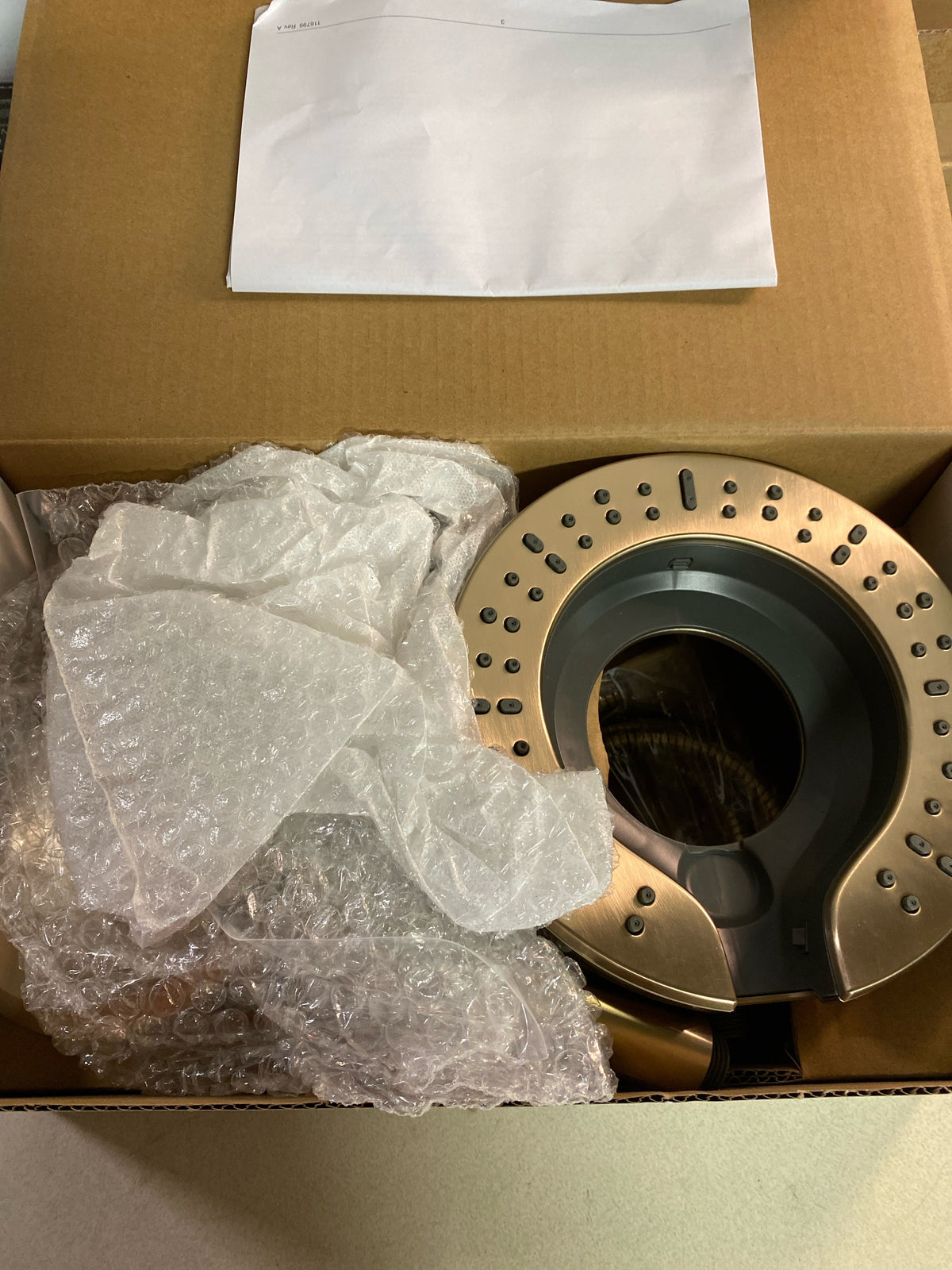 Delta 58651-CZ-PR In2ition 1.75 GPM Multi Function 2-in-1 Shower Head and Hand Shower with ProClean - Lumicoat Champagne Bronze