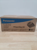 Panasonic FV-0510VS1 100 CFM 0.9 Sone Ceiling Mounted HVI Certified Exhaust Fan - White