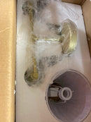 Elegant Lighting LD7022W15BR Bethany 2 Light 17" Wide Vanity Light - Brass / White