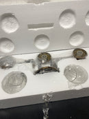 Hinkley Lighting 5933HB Poppy 3 Light 24" Wide Bathroom Vanity Light with Clear Seedy Glass - Heritage Brass