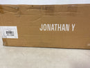 JONATHAN Y Lighting JYL1130A Edris 25" Tall LED Desk Lamp With USB Charging Port - Black