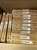 Halo 10P 9 in. White Recessed Ceiling Light Square Trim with Glass Albalite Lens