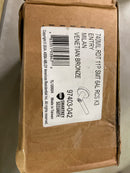 Kwikset 740MILRDT-S Milan Single Cylinder Keyed Entry Door Lever Set with Round Rose and SmartKey - Venetian Bronze
