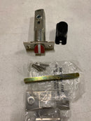 Baldwin 5520 Passage Door Knob Latch for 2-3/4" Backset, Satin Nickel