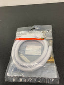 Apollo AFDWF5 3/8 in. x 3/8 in. Comp x MIP 60 in. Braided PVC Dishwasher Connector with Elbow