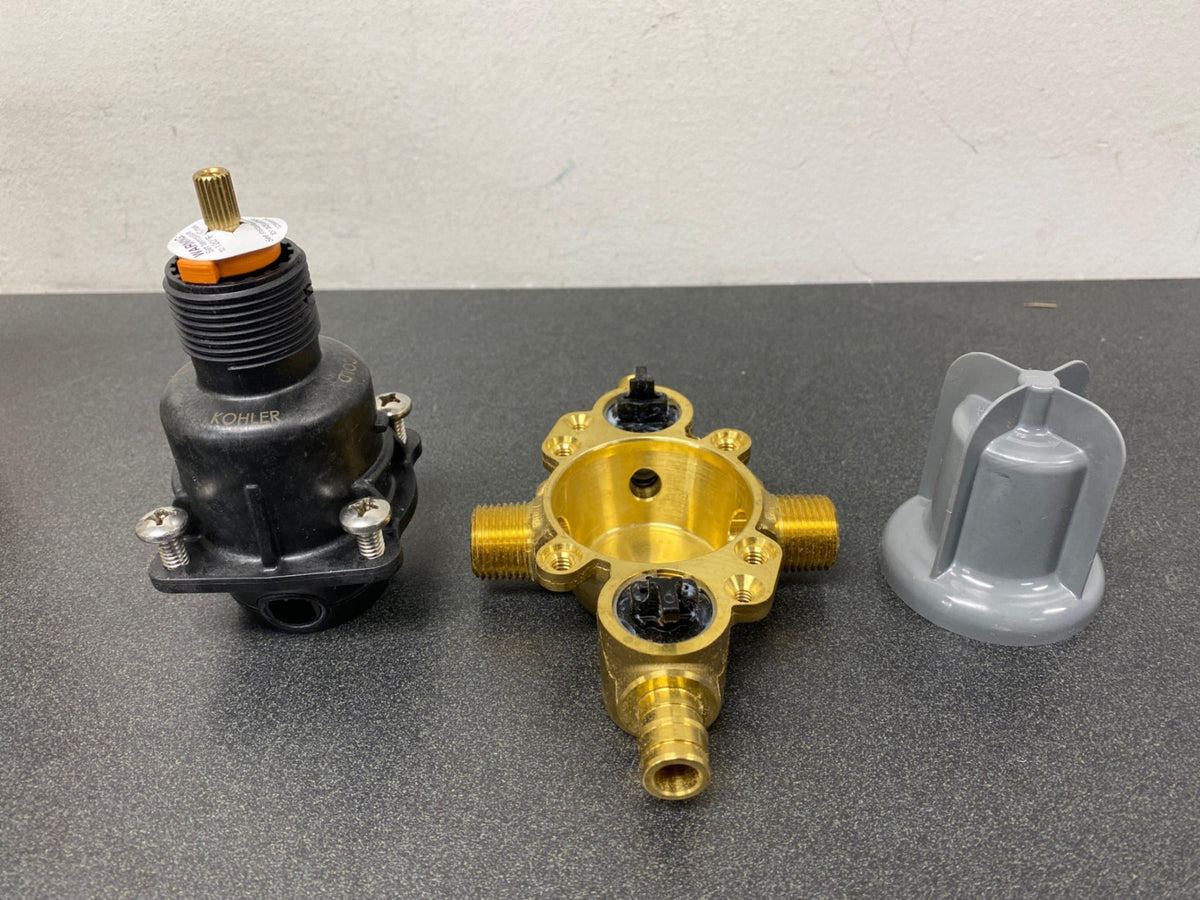 Kohler K-8304-US-NA Rite-Temp Pressure Balanced Rough-In Valve with Service Stops - N/A